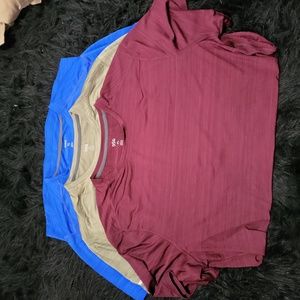 3 MENS DSG LIGHTWEIGHT DRIFIT MATERIAL TSHIRTS S XL BLUE,ARMY GREEN AND BURGUNDY